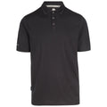 Black - Front - Trespass Boys Fardrum Polo Shirt
