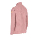Rose Blush Marl - Back - Trespass Womens-Ladies Olga Leather Fleece Top