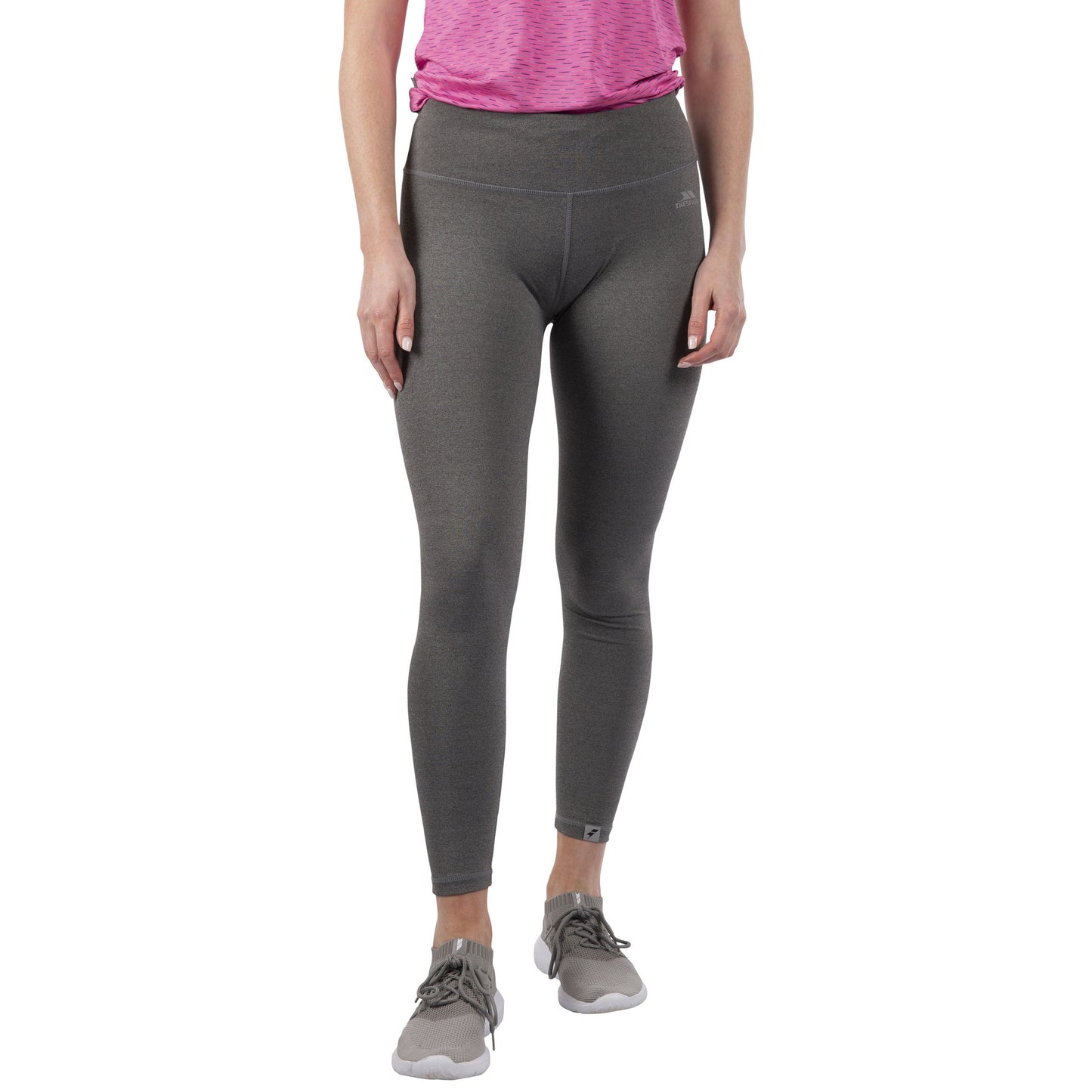 Dark Grey Marl - Back - Trespass Womens-Ladies Vivien Leggings