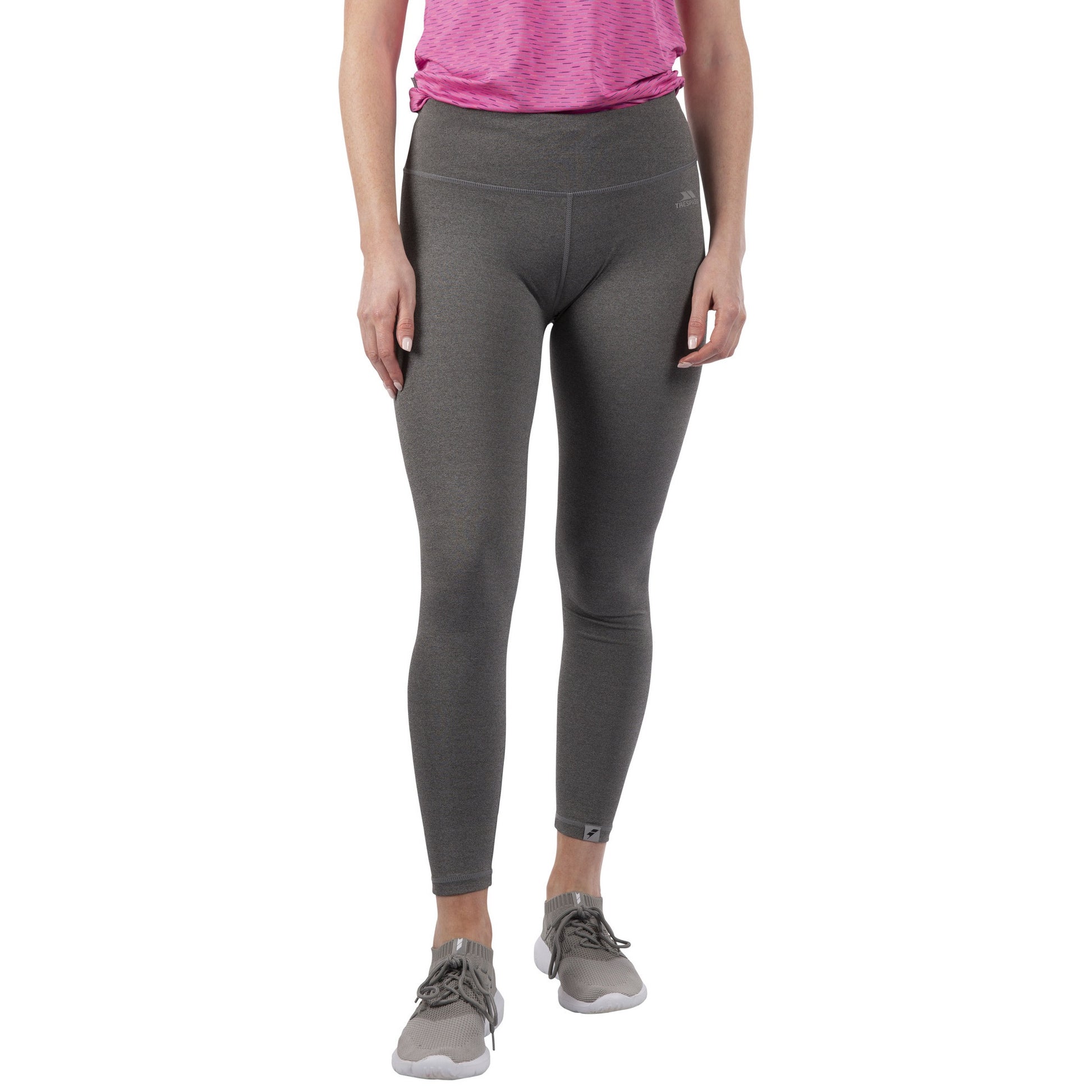 Dark Grey Marl - Back - Trespass Womens-Ladies Vivien Leggings