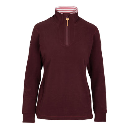 Mulberry - Front - Trespass Womens-Ladies Big Heart Fleece