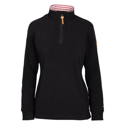 Black - Front - Trespass Womens-Ladies Big Heart Fleece