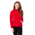 Red - Side - Trespass Womens-Ladies Big Heart Fleece