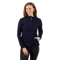Navy - Side - Trespass Womens-Ladies Big Heart Fleece