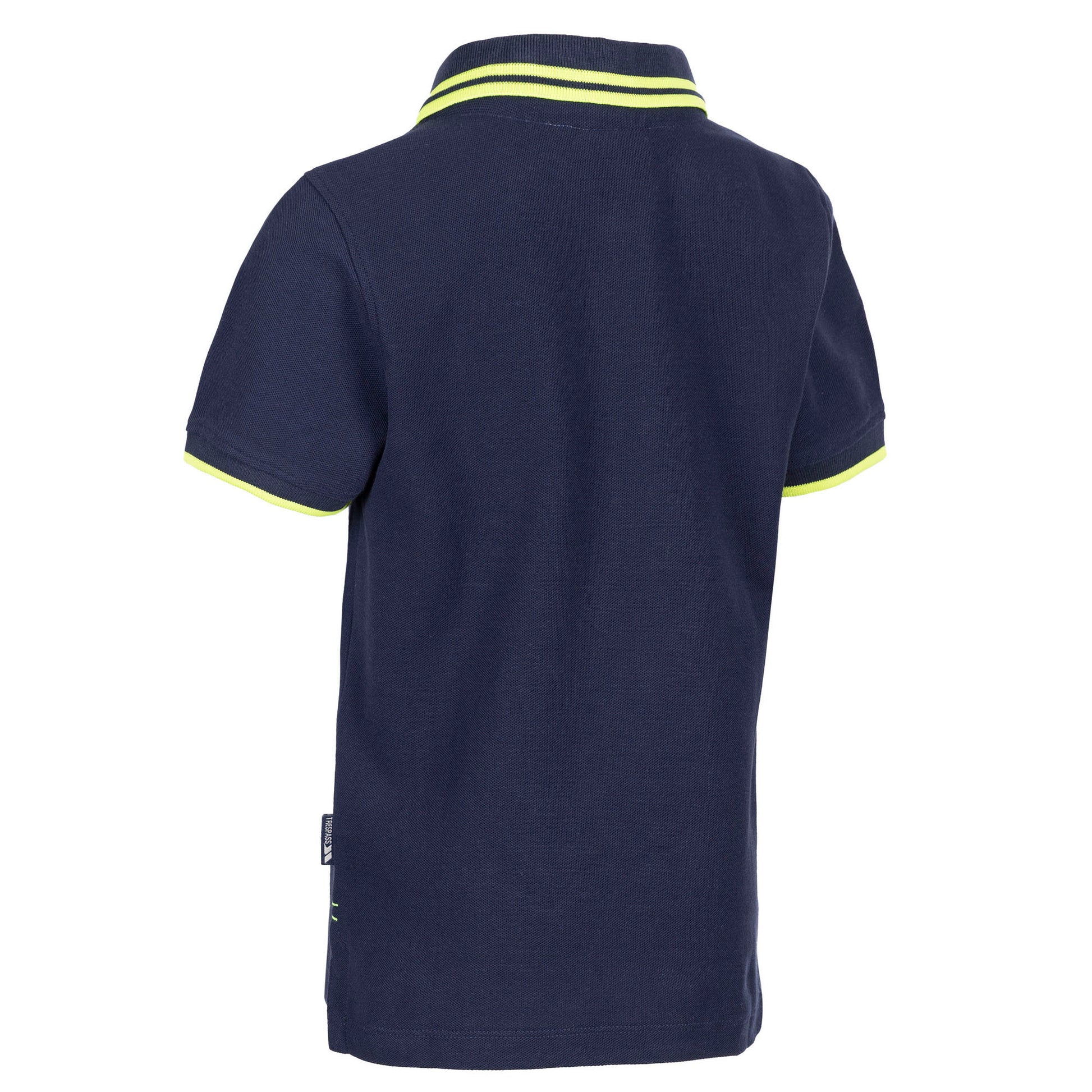 Cobalt - Lifestyle - Trespass Boys Outline Polo Shirt