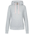 Pale Grey - Front - Trespass Womens-Ladies Maren Marl Hoodie