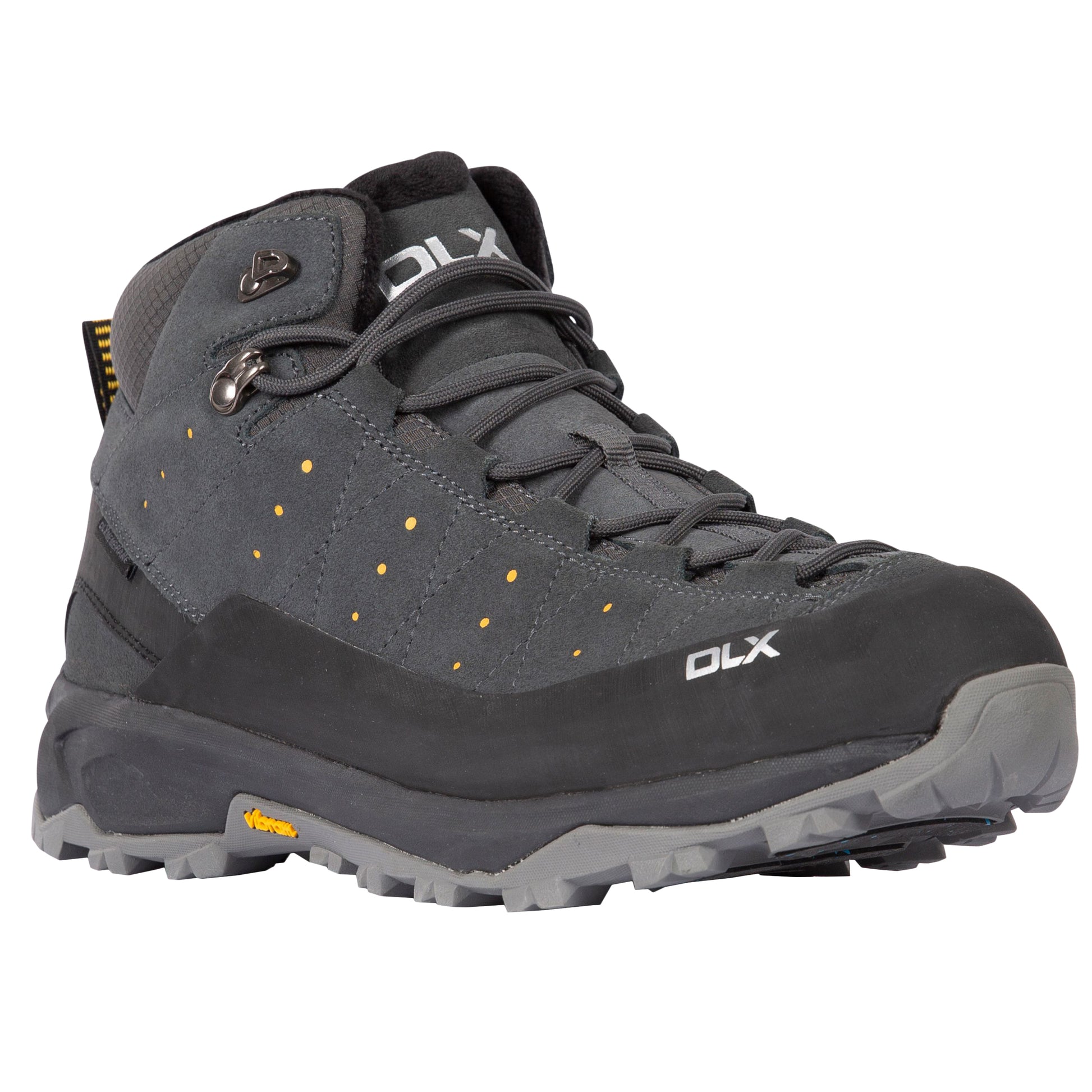 Graphite - Front - Trespass Mens Colden Suede Winter Walking Boots