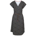 Black-White-Red - Front - Trespass Womens-Ladies Una Dotted Casual Dress