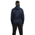 Navy - Lifestyle - Trespass Mens Odeno B Marl Fleece Jacket