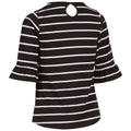Black-White - Lifestyle - Trespass Womens-Ladies Hokku Contrast Striped T-Shirt