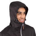 Dark Grey - Pack Shot - Trespass Mens Major Waterproof Jacket