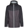 Dark Grey - Front - Trespass Mens Major Waterproof Jacket