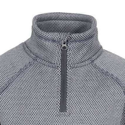 Navy - Side - Trespass Childrens-Kids Mixed Fleece Top