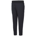 Black - Side - Trespass Womens-Ladies Orissa Ribbed Jogging Bottoms