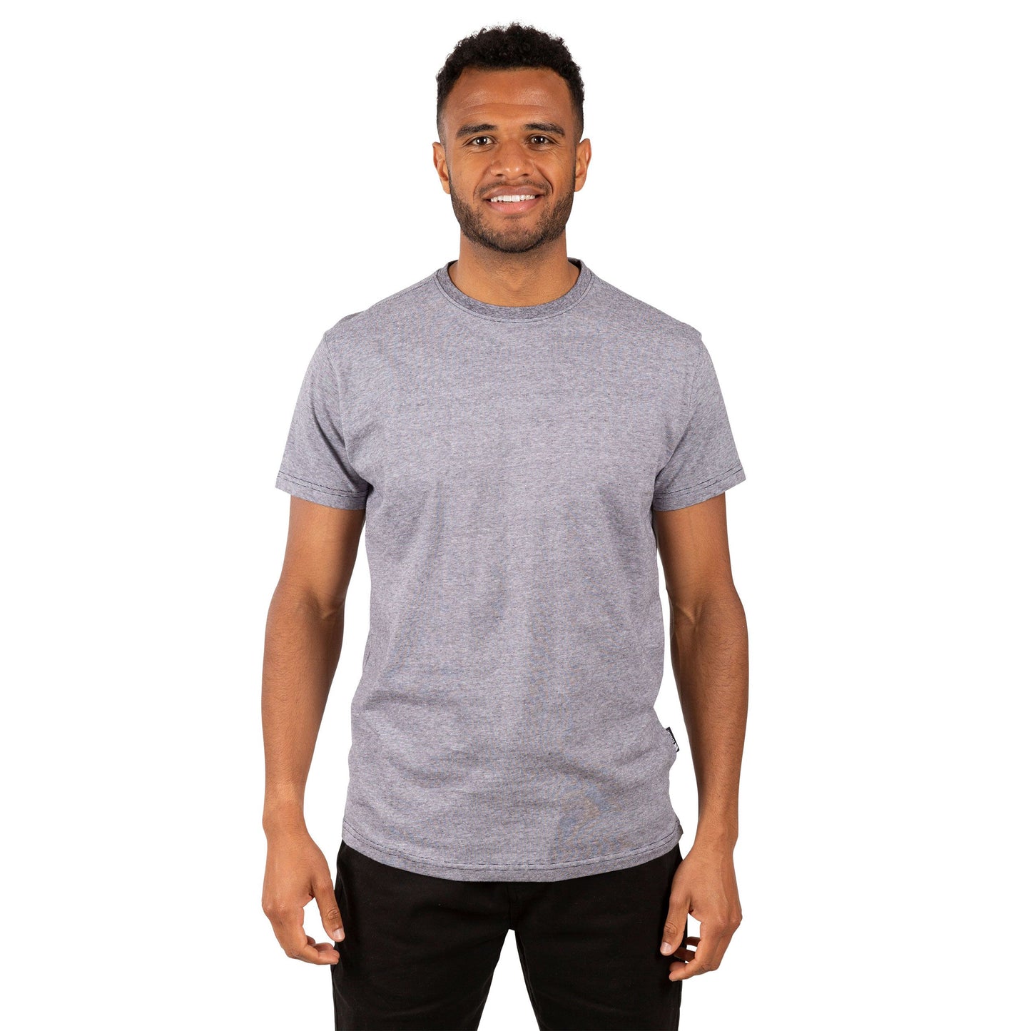 Dark Grey - Side - Trespass Mens Kanturker Casual T-Shirt