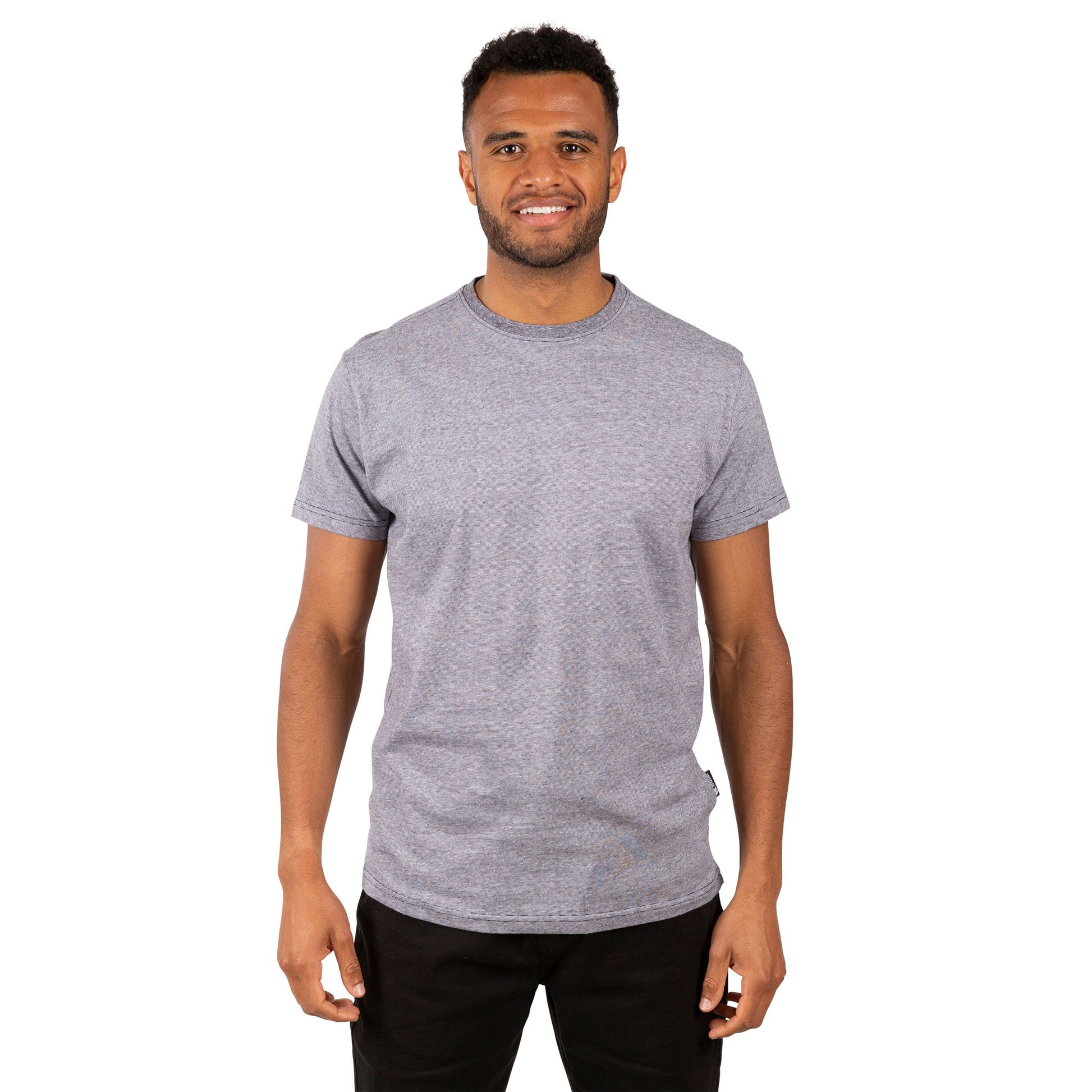 Dark Grey - Side - Trespass Mens Kanturker Casual T-Shirt
