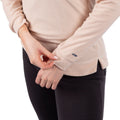 Pale Blush - Side - Trespass Womens-Ladies Puglia Fleece Top