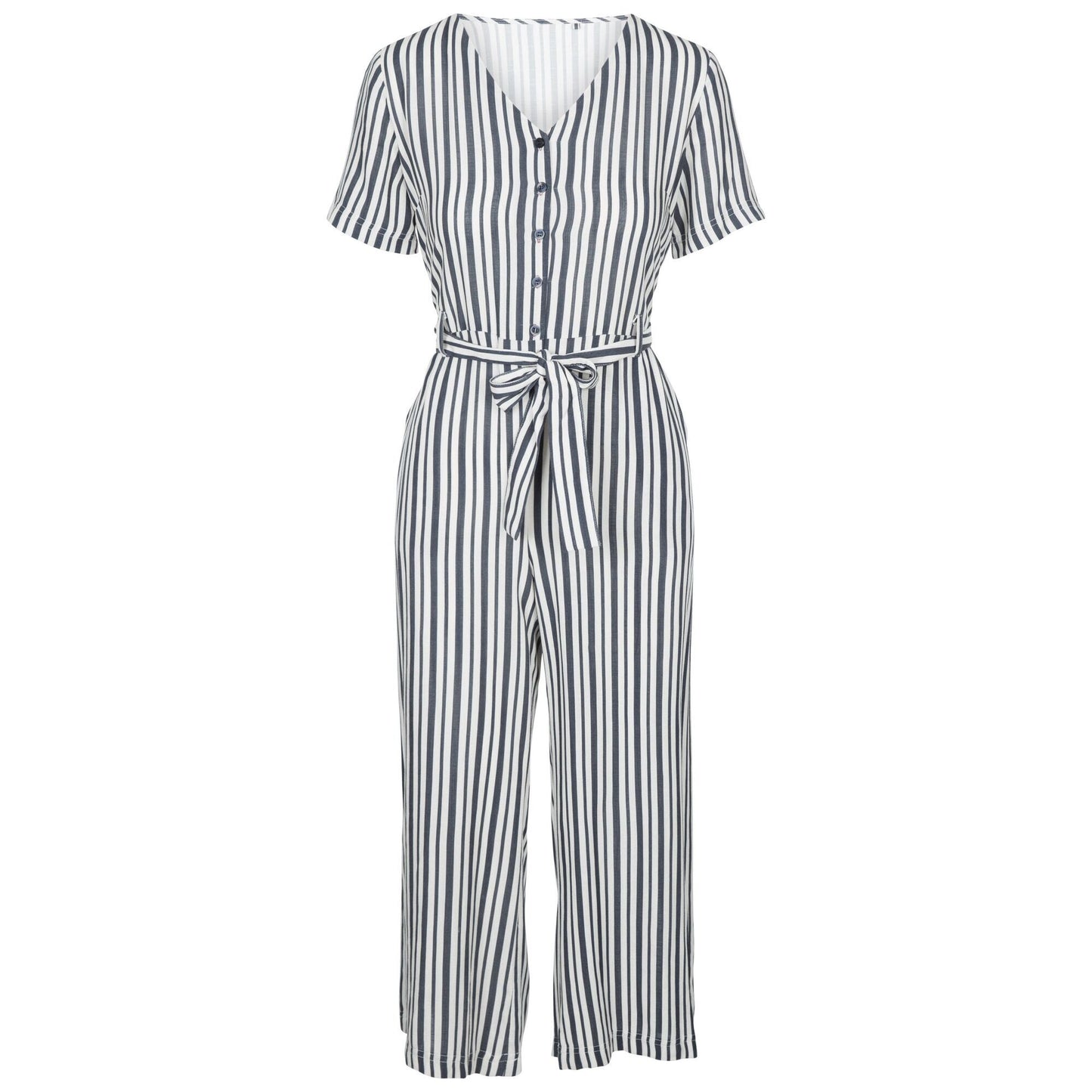 Navy - Front - Trespass Womens-Ladies Ariya Jumpsuit