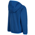 Blue - Side - Trespass Childrens-Kids Shove Melange Fleece Jacket