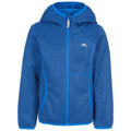 Blue - Front - Trespass Childrens-Kids Shove Melange Fleece Jacket