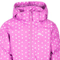 Deep Pink - Side - Trespass Girls Combine Padded Jacket