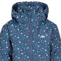 Navy - Side - Trespass Girls Combine Padded Jacket