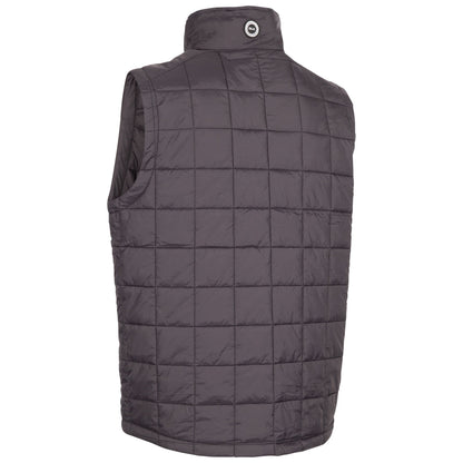Black - Back - Trespass Mens Enoless DLX Gilet