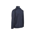 Navy Marl - Back - Trespass Mens Harold Half Zip Fleece Top