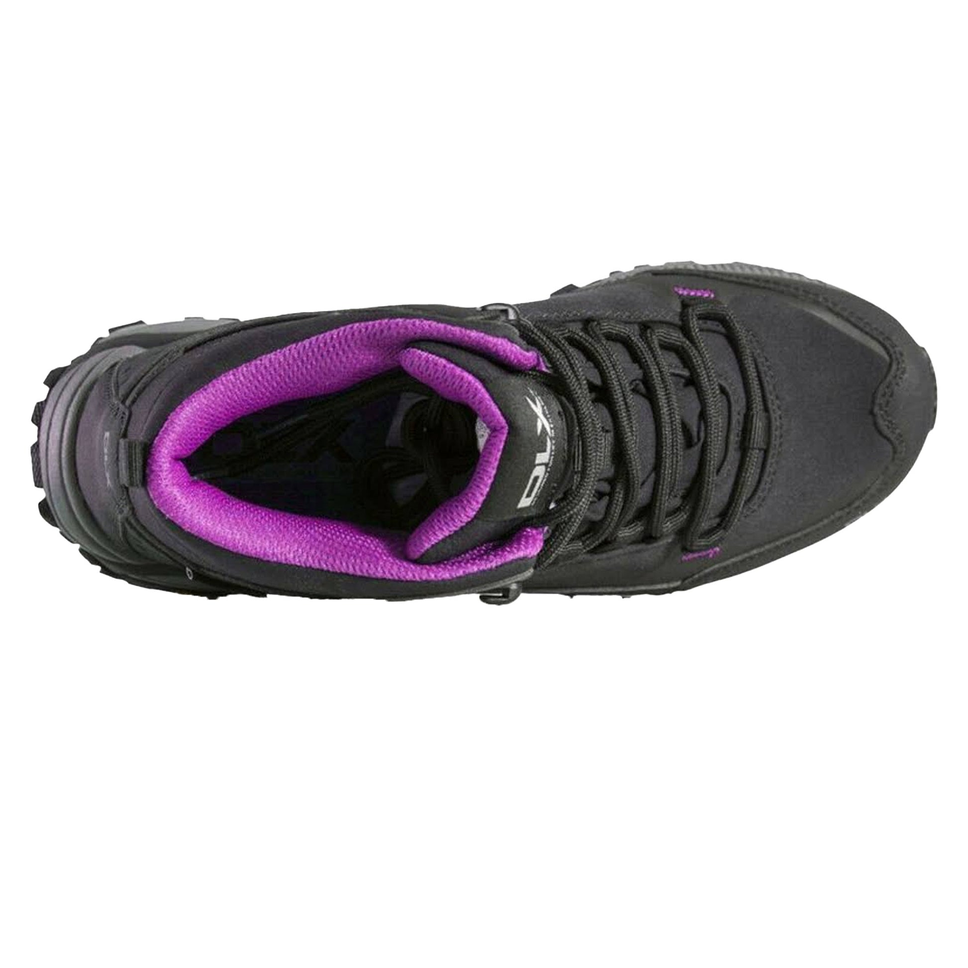 Black - Back - Trespass Womens-Ladies Roisin DLX Walking Trainers
