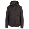 Black - Front - Trespass Womens-Ladies Emotion Padded Jacket