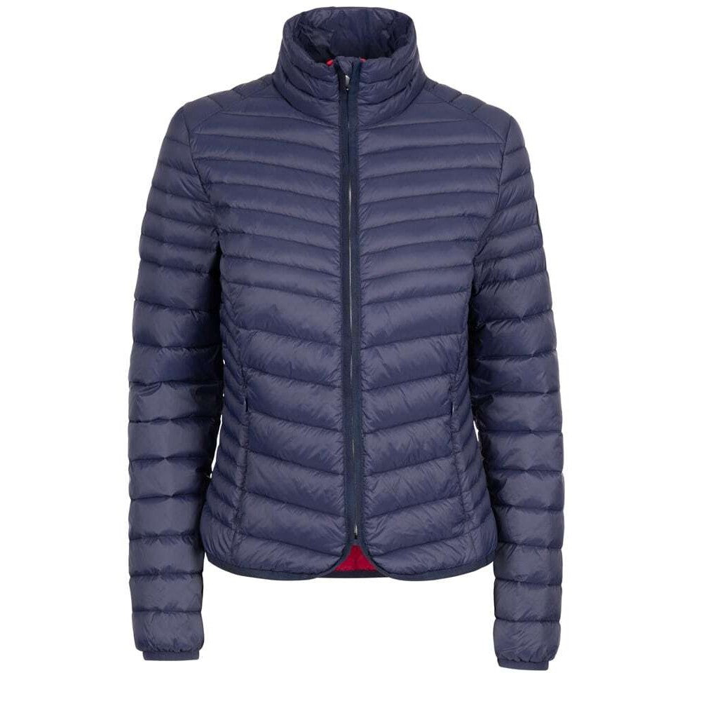 Navy - Front - Trespass Womens-Ladies Nicolina Lightweight Down Jacket
