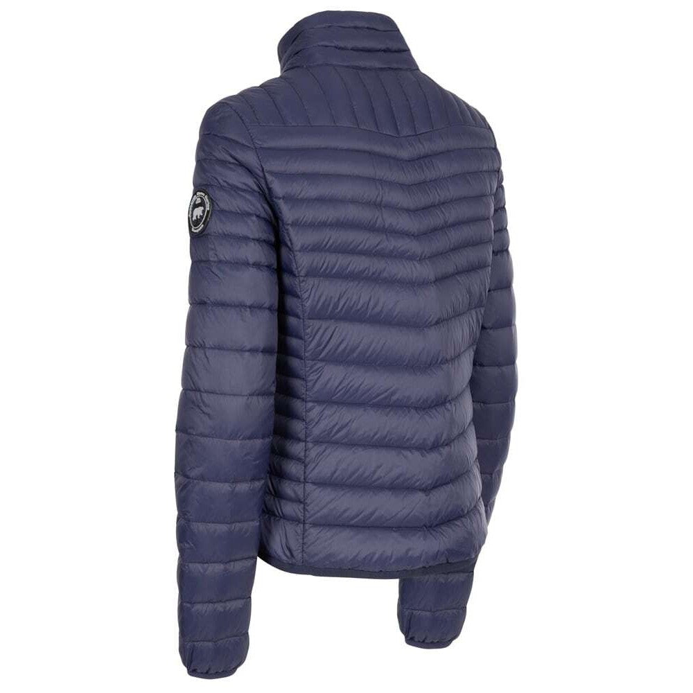 Navy - Back - Trespass Womens-Ladies Nicolina Lightweight Down Jacket