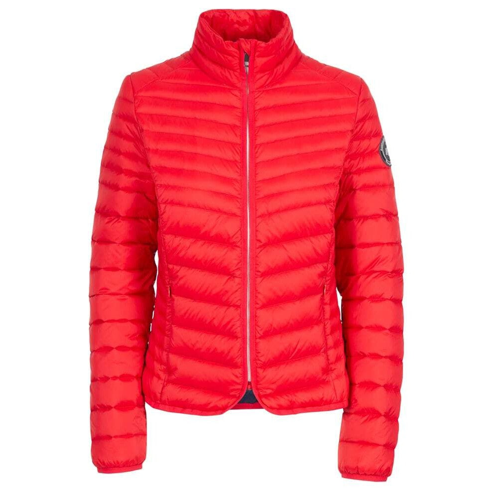 Red - Front - Trespass Womens-Ladies Nicolina Lightweight Down Jacket