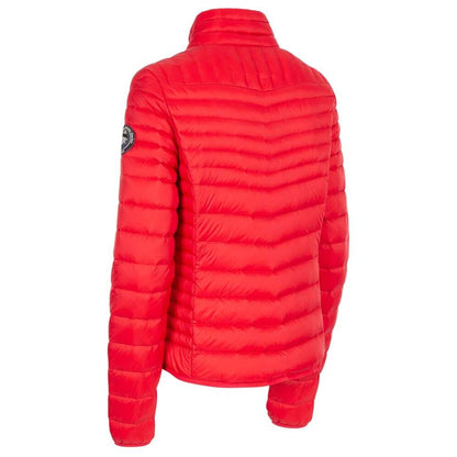 Red - Back - Trespass Womens-Ladies Nicolina Lightweight Down Jacket