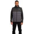 Black - Side - Trespass Mens Oskar Gilet