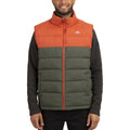 Burnt Orange - Side - Trespass Mens Oskar Gilet