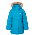 Rich Teal - Front - Trespass Girls Charming Padded Jacket