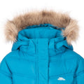 Rich Teal - Side - Trespass Girls Charming Padded Jacket