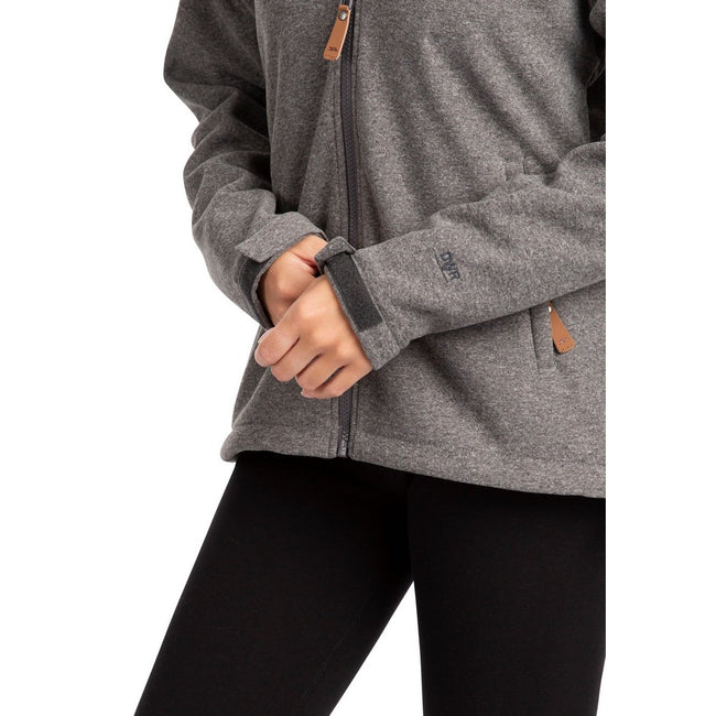 Dark Grey Marl - Side - Trespass Womens-Ladies Rosa Jacket