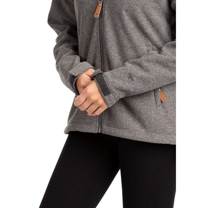 Dark Grey Marl - Side - Trespass Womens-Ladies Rosa Jacket