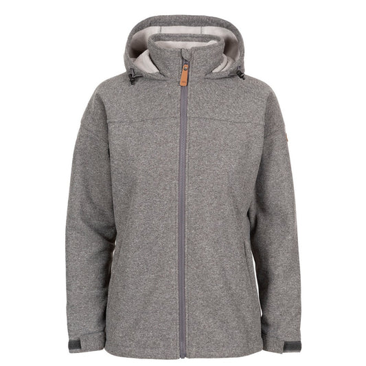 Dark Grey Marl - Front - Trespass Womens-Ladies Rosa Jacket