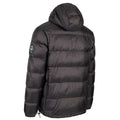 Black - Back - Trespass Mens Millan Packaway Down Jacket