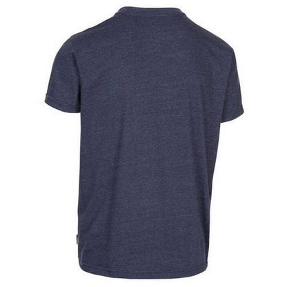 Midnight Marl - Back - Trespass Mens Duck Bay T-Shirt