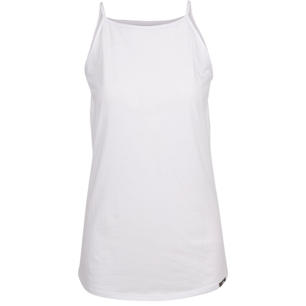 Navy-White - Pack Shot - Trespass Womens-Ladies Trinity Tank Top (Pack of 3)