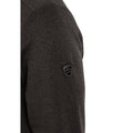 Dark Grey - Side - Trespass Mens Rundel Marl Fleece Jacket