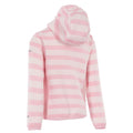 Pale Pink - Back - Trespass Childrens-Kids Conjure Stripe Marl Fleece Jacket