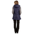 Navy - Close up - Trespass Womens-Ladies Juniper Padded Gilet