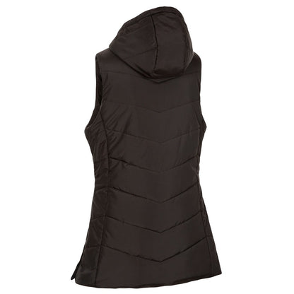 Black - Back - Trespass Womens-Ladies Juniper Padded Gilet