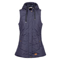 Navy - Front - Trespass Womens-Ladies Juniper Padded Gilet