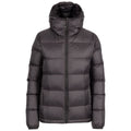 Black - Front - Trespass Womens-Ladies Humdrum Packaway Down Jacket